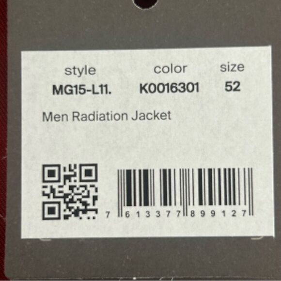 KJUS Mens Radiation Jacket Cedar Rust Men’s Size Large Insulated Full Zip - Picture 5 of 8